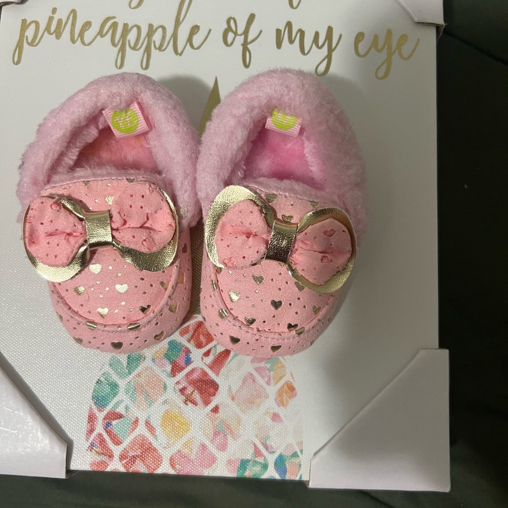 Pink and Hold bootie